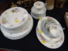 Parcel of Shelley 'Wild Flowers' tea & dinnerware