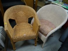 A Loom chair & another