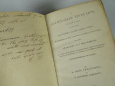 An early possibly 1849 volume of 'Llysieu-lyfr Teuluaidd'