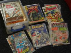 Parcel of vintage American adventure & hero comics including Marvel, DC, Charlton etc