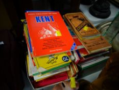 Collection of vintage ordnance survey maps