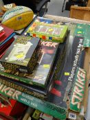 A parcel of late twentieth century Striker football games