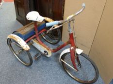 Vintage child's tricycle
