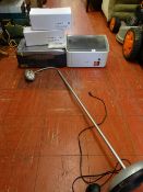 Anglepoise lamp and a parcel of computer equipment etc E/T