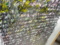 SARAH BETTS mixed media - abstract titled 'Journal I', signed bottom left, features in 'Artists in