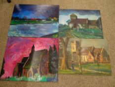 JOHN CHERRINGTON OF HEREFORD (1931-2015) - (Five times exhibitor at the National Portrait Gallery,