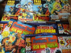 Parcel of Marvel and DC comics including X-Men, Spiderman etc