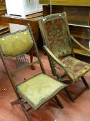 Two vintage chairs
