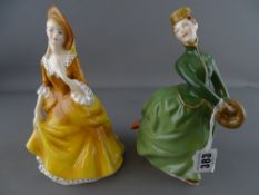 Two Royal Doulton ladies 'Grace' HN2318 and 'Sandra' HN2275