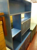 Painted retro style room divider