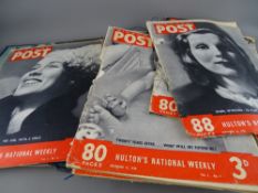Collection of 1938 Picture Post magazines