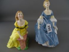 Two Royal Doulton ladies 'Hilary' HN2335 and 'Judith' HN2278
