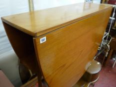 Nathan twin flap drop leaf dining table