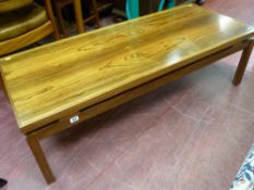 Modern retro style coffee table