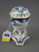Royal Crown Derby pot pourri vase and cover