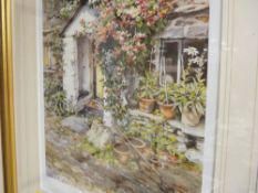 JUDY BOYES limited edition (381/850) print - 'Bob's Place...'