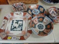 Parcel of Imari and similar china