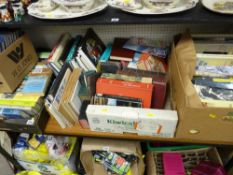 Excellent parcel of books including good travel related, R L Stevenson series, historical etc