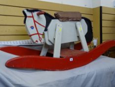 Child's vintage rocking horse