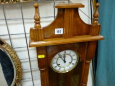 Reproduction Vienna style wall clock