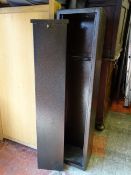 Metal gun storage cabinet with key