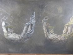 ROBIN IRONSIDE (1912-1965, see page 808 Artists in Britain since 1945 by David Buckman) oil on