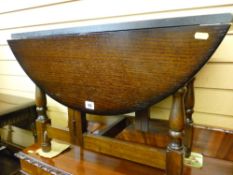 Small gate leg drop leaf table