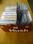 Box of music CDs, various artists etc
