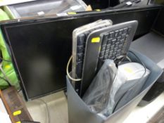 Excellent small screen Samsung TV, Lervia paper shredder and keyboards etc E/T