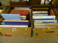Two boxes of hobby and craft books