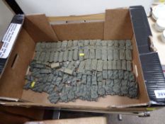 Large quantity (nearly 100) cast lead army vehicles from Junior Leaders War Gaming Board