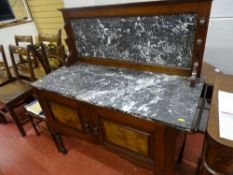 Marble topped washstand