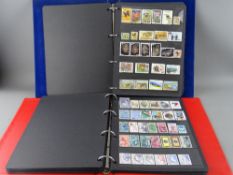 Two albums of well presented vintage world stamps
