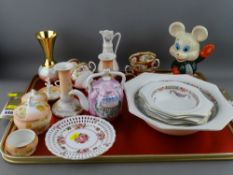 Mixed quantity of collectable china
