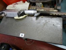 Parcel of 'The Cengar' pneumatic saws in cases along with Homemade blades