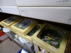 Heinrich of Germany boxed display plates 'The Sweet Pea Fairy' etc