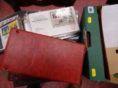 Large quantity of first day covers in several binders