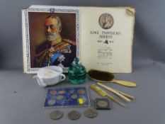 Two commemorative books 'King Emperor's Jubilee, 1910-1935' and 'Coronation Souvenir Book, 1937',