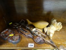 Lovespoons and other treen ware