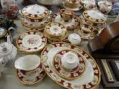 Good quantity of Royal Albert 'Lady Hamilton' dinnerware including tureens and covers