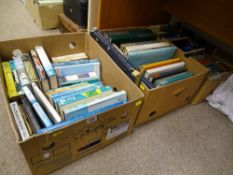 Three boxes of vintage books