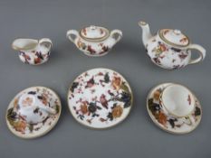Coalport miniature tea for two set