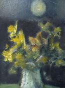 PAUL MARTINEZ FRIAS oil on canvas in box frame - still life, signed, 36 x 36cms