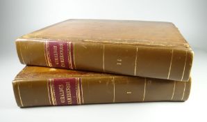 TWO VOLUMES OF 'THE ITINERARY OF ARCHBISHOP BALDWIN THROUGH WALES' dated 1806 by Giraldus Barri,