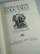 JOHN SAMPSON 'TWENTY-ONE WELSH GYPSY FOLK TALES' FOR THE GREGYNOG PRESS (217/250) dated 1933, with