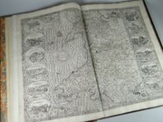 A RARE BOUND JOHN SPEED ATLAS OF WALES entitled The Second Booke: containing the principality of