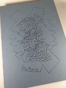 CERI RICHARDS boxed set of seven limited edition (29/100) Co & Press coloured lithographs - to