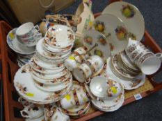 A quantity of mixed china teaware