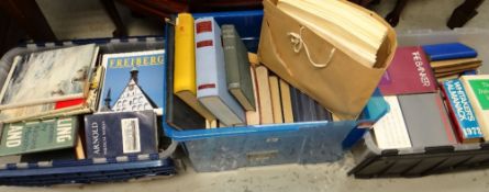 A quantity of mixed hardback books including 'Who Owns Whom?', Whitaker's Almanack etc