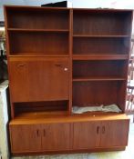 G-Plan teak combination lounge unit